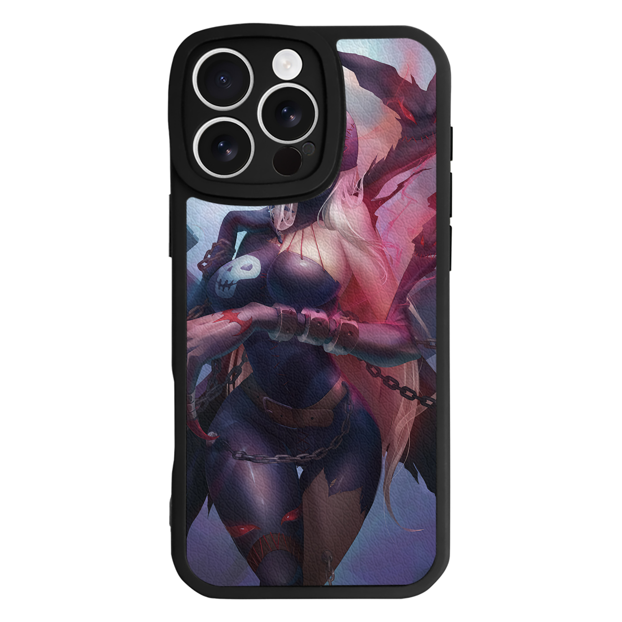 （画像用） Digimon デジタルモンスター/デジモン 【iPhone 16シリーズ対応】シリコンスマホケース（レザー調） 材質：シリコン